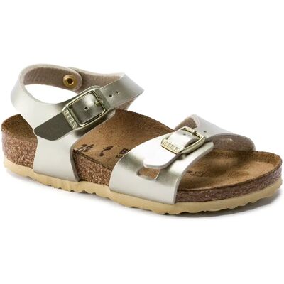 Sandales fille Birkenstock Rio BF Electric Argenté 28 Étroit - Publicité Sandales fille Birkenstock Rio BF Electric Argenté 28 Étroit - Publicité