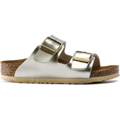 Sandales enfant Birkenstock Arizona Kids BF Electric Argenté 28 Étroit - Publicité Sandales enfant Birkenstock Arizona Kids BF Electric Argenté 28 Étroit - Publicité
