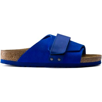 Sandales Birkenstock Kyoto Nubuck Leather Suede Bleu 42 - Publicité Sandales Birkenstock Kyoto Nubuck Leather Suede Bleu 42 - Publicité