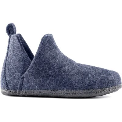 Chaussons en laine enfant Birkenstock Andermatt Bleu 26 Étroit - Publicité Chaussons en laine enfant Birkenstock Andermatt Bleu 26 Étroit - Publicité