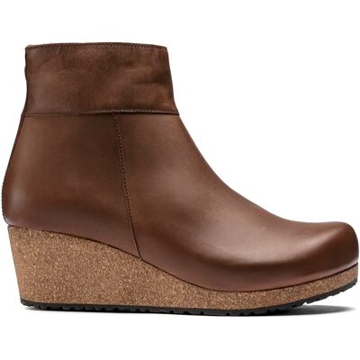Bottines femme Birkenstock Ebba Natural Leather Marron 43 Étroit - Publicité Bottines femme Birkenstock Ebba Natural Leather Marron 43 Étroit - Publicité