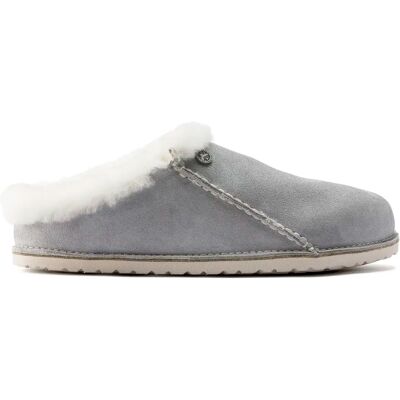 Sabots cuir suède femme Birkenstock Zermatt Premium Gris 40 Étroit - Publicité Sabots cuir suède femme Birkenstock Zermatt Premium Gris 40 Étroit - Publicité