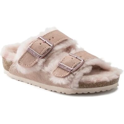 Sandales fille Birkenstock Arizona Suede Shea Laf Rose 34 Étroit - Publicité Sandales fille Birkenstock Arizona Suede Shea Laf Rose 34 Étroit - Publicité