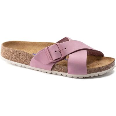 Sandales femme Birkenstock Siena Nubuk Leather Violet 37 - Publicité Sandales femme Birkenstock Siena Nubuk Leather Violet 37 - Publicité