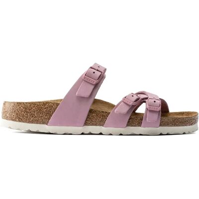 Sandales femme Birkenstock Franca Nubuk Leather Violet 37 Étroit - Publicité Sandales femme Birkenstock Franca Nubuk Leather Violet 37 Étroit - Publicité