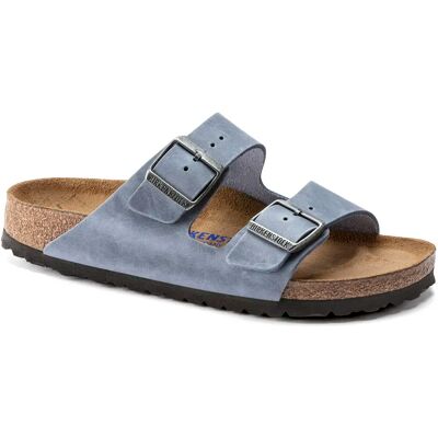 Sandales Birkenstock Arizona Waxy Leather Bleu 38 - Publicité Sandales Birkenstock Arizona Waxy Leather Bleu 38 - Publicité