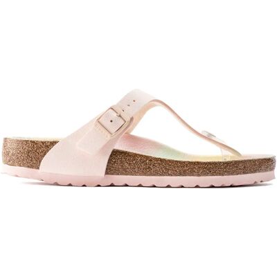 Sandales femme Birkenstock Gizeh Vegan Birko-Flor Birkibuc Rose 36 - Publicité Sandales femme Birkenstock Gizeh Vegan Birko-Flor Birkibuc Rose 36 - Publicité