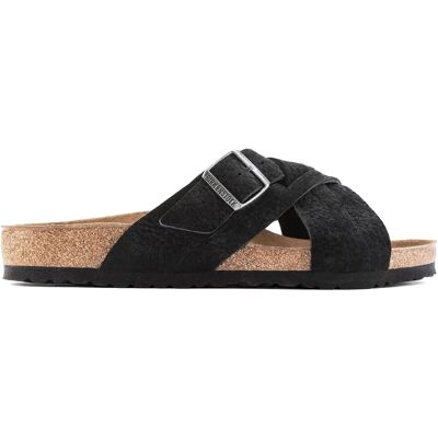 Sandales cuir nubuck Birkenstock Lugano Noir 41 Étroit - Publicité Sandales cuir nubuck Birkenstock Lugano Noir 41 Étroit - Publicité