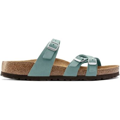 Sandales cuir nubuck femme Birkenstock Franca Bleu 39 Étroit - Publicité Sandales cuir nubuck femme Birkenstock Franca Bleu 39 Étroit - Publicité