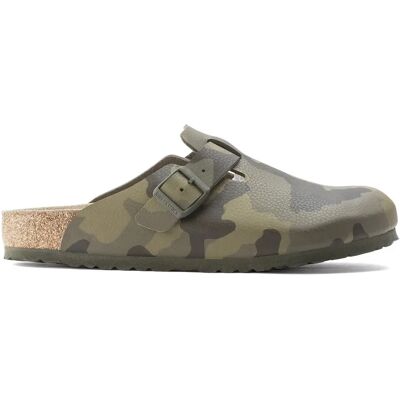 Sabots Birkenstock Boston Birko-Flor Vert 48 - Publicité Sabots Birkenstock Boston Birko-Flor Vert 48 - Publicité