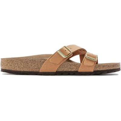 Mules femme Birkenstock Yao Balance Birko-Flor Marron 35 - Publicité Mules femme Birkenstock Yao Balance Birko-Flor Marron 35 - Publicité