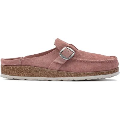Sabots cuir suède femme Birkenstock Buckley Rose 36 Étroit - Publicité Sabots cuir suède femme Birkenstock Buckley Rose 36 Étroit - Publicité