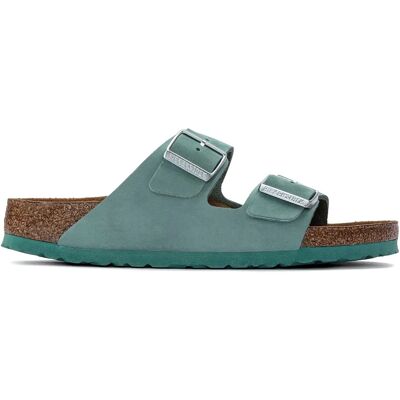 Mules femme Birkenstock Arizona Vert 37 Étroit - Publicité Mules femme Birkenstock Arizona Vert 37 Étroit - Publicité
