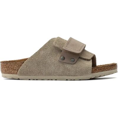 Sandales cuir nubuck suède enfant Birkenstock Kyoto Beige 30 Étroit - Publicité Sandales cuir nubuck suède enfant Birkenstock Kyoto Beige 30 Étroit - Publicité