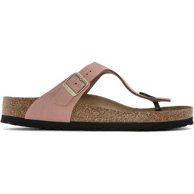 Sandales cuir nubuck femme Birkenstock Gizeh Rose 39 - Publicité Sandales cuir nubuck femme Birkenstock Gizeh Rose 39 - Publicité