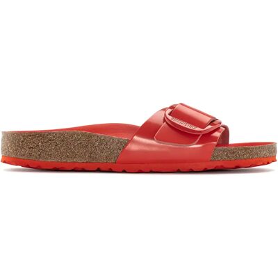 Sandales femme Birkenstock Madrid Big Buckle Natural Leather Patent Rouge 36 Étroit - Publicité Sandales femme Birkenstock Madrid Big Buckle Natural Leather Patent Rouge 36 Étroit - Publicité