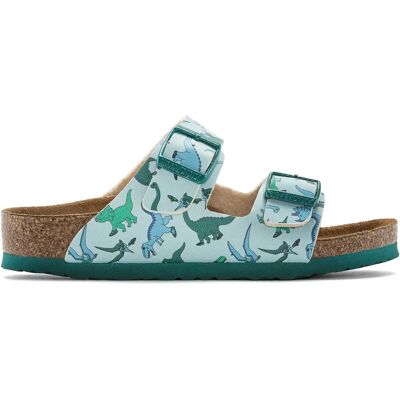 Sandales jeune fille Birkenstock Arizona Birko-Flor Bleu 34 Étroit - Publicité Sandales jeune fille Birkenstock Arizona Birko-Flor Bleu 34 Étroit - Publicité