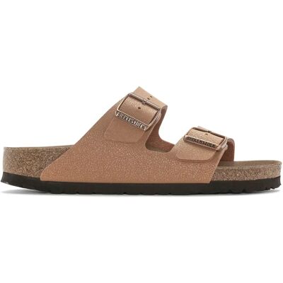Sandales cuir nubuck Birkenstock Arizona Birko-Flor Marron 45 Étroit - Publicité Sandales cuir nubuck Birkenstock Arizona Birko-Flor Marron 45 Étroit - Publicité