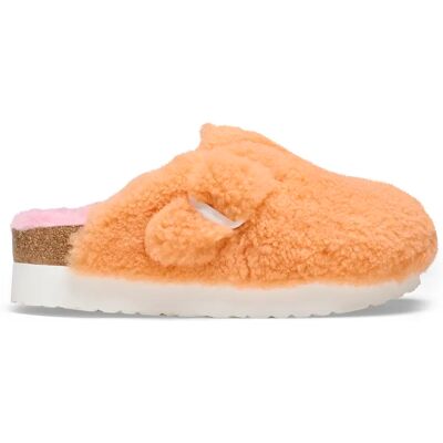 Sabots femme Birkenstock Boston Big Buckle Platform Fur Multicolore 37 Étroit - Publicité Sabots femme Birkenstock Boston Big Buckle Platform Fur Multicolore 37 Étroit - Publicité