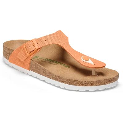 Sandales femme Birkenstock Gizeh Vegan Orange 38 Étroit - Publicité Sandales femme Birkenstock Gizeh Vegan Orange 38 Étroit - Publicité