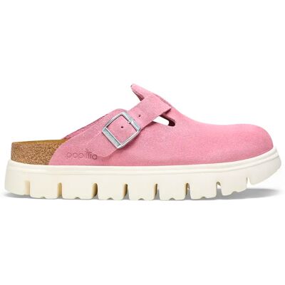 Sabots femme Birkenstock Boston Chunky Suede Leather Rose 35 Étroit - Publicité Sabots femme Birkenstock Boston Chunky Suede Leather Rose 35 Étroit - Publicité
