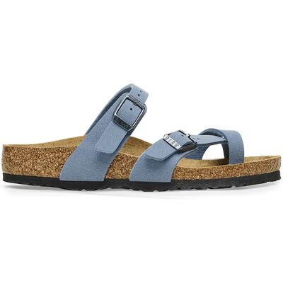 Sandales fille Birkenstock Mayari Nubuck Bleu 29 - Publicité Sandales fille Birkenstock Mayari Nubuck Bleu 29 - Publicité