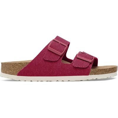 Claquettes femme Birkenstock Arizona Rivet Logo Rose 38 - Publicité Claquettes femme Birkenstock Arizona Rivet Logo Rose 38 - Publicité