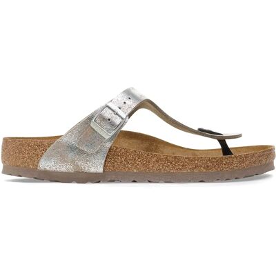 Tongs femme Birkenstock Gizeh BS Synthetics Argenté 35 - Publicité Tongs femme Birkenstock Gizeh BS Synthetics Argenté 35 - Publicité