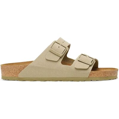 Claquettes Birkenstock Arizona Birko-Flor Vert 46 Étroit - Publicité Claquettes Birkenstock Arizona Birko-Flor Vert 46 Étroit - Publicité