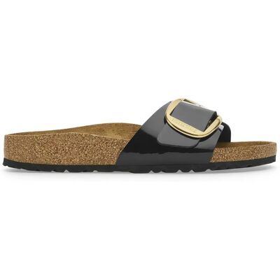 Sandales femme Birkenstock Madrid Big Buckle Birko-Flor Noir 36 Étroit - Publicité Sandales femme Birkenstock Madrid Big Buckle Birko-Flor Noir 36 Étroit - Publicité