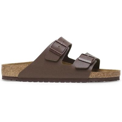 Sandales Birkenstock Arizona Mixed Leather Marron 42 Étroit - Publicité Sandales Birkenstock Arizona Mixed Leather Marron 42 Étroit - Publicité