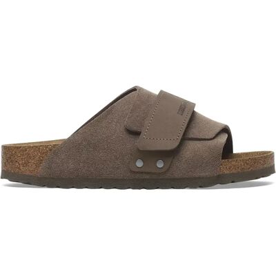 Claquettes Birkenstock Kyoto Nubuck Marron 42 - Publicité Claquettes Birkenstock Kyoto Nubuck Marron 42 - Publicité