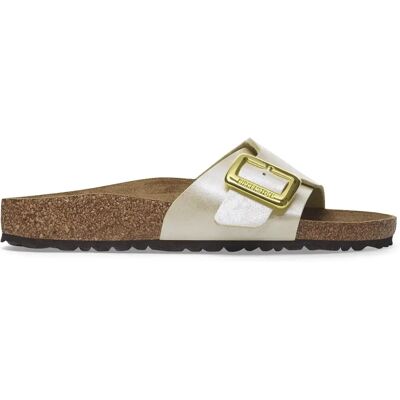 Sandales femme Birkenstock Catalina Cushion Birko-Flor Blanc 37 Étroit - Publicité Sandales femme Birkenstock Catalina Cushion Birko-Flor Blanc 37 Étroit - Publicité