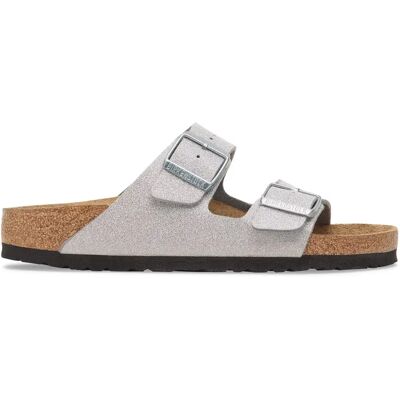 Sandales femme Birkenstock Arizona BS Synthetik Gris 36 - Publicité Sandales femme Birkenstock Arizona BS Synthetik Gris 36 - Publicité