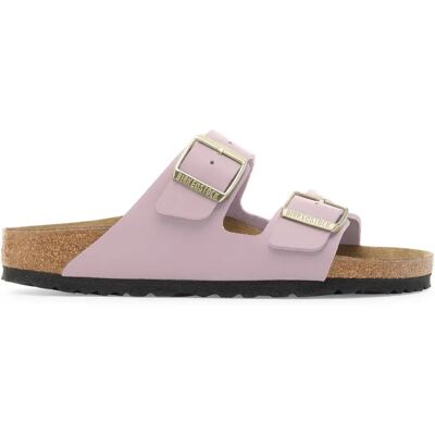 Sandales Birkenstock Arizona BS Birko-Flor Violet 43 Étroit - Publicité Sandales Birkenstock Arizona BS Birko-Flor Violet 43 Étroit - Publicité