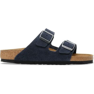 Sandales en cuir suédé Birkenstock Arizona Bleu 39 - Publicité Sandales en cuir suédé Birkenstock Arizona Bleu 39 - Publicité