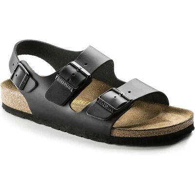 Sandales Birkenstock Milano Natural Leather Noir 36 - Publicité Sandales Birkenstock Milano Natural Leather Noir 36 - Publicité