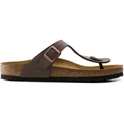 Sandales Birkenstock Gizeh Birko-Flor Birkibuc Marron 46 - Publicité Sandales Birkenstock Gizeh Birko-Flor Birkibuc Marron 46 - Publicité