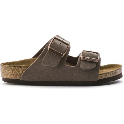 Sandales enfant Birkenstock Arizona Birko-Flor Birkibuc Marron 32 Étroit - Publicité Sandales enfant Birkenstock Arizona Birko-Flor Birkibuc Marron 32 Étroit - Publicité