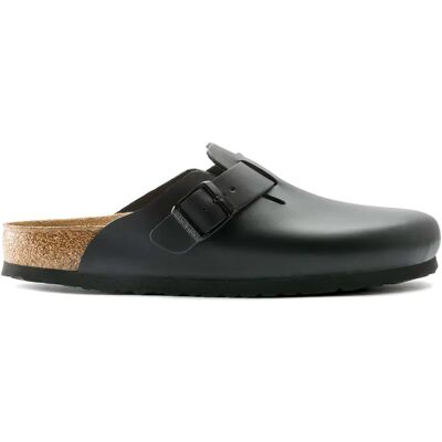 Sabots Birkenstock Boston Natural Leather Noir 47 Étroit - Publicité Sabots Birkenstock Boston Natural Leather Noir 47 Étroit - Publicité