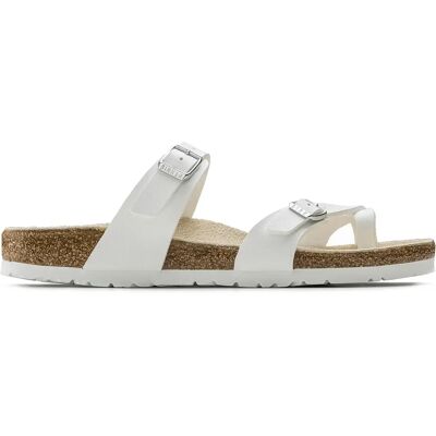 Tongs femme Birkenstock Mayari Blanc 36 Étroit - Publicité Tongs femme Birkenstock Mayari Blanc 36 Étroit - Publicité