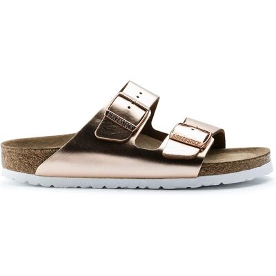 Sandales femme Birkenstock Arizona Natural Leather Multicolore 40 Étroit - Publicité Sandales femme Birkenstock Arizona Natural Leather Multicolore 40 Étroit - Publicité