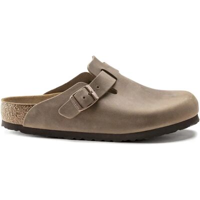 Sandales Birkenstock Boston LEOI Marron 41 Étroit - Publicité Sandales Birkenstock Boston LEOI Marron 41 Étroit - Publicité