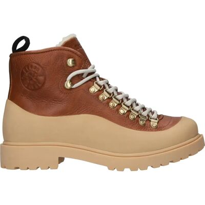 Bottines à lacets en cuir femme Blackstone Rock Dree Marron 39 - Publicité Bottines à lacets en cuir femme Blackstone Rock Dree Marron 39 - Publicité