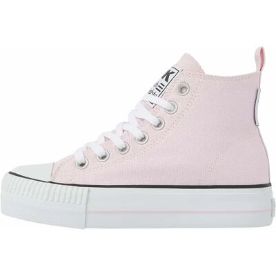 Baskets montante femme British Knights Kaya Mid Rose 36 - Publicité Baskets montante femme British Knights Kaya Mid Rose 36 - Publicité