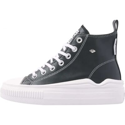 Baskets femme British Knights Kaya Flow Mid Noir 40 - Publicité Baskets femme British Knights Kaya Flow Mid Noir 40 - Publicité