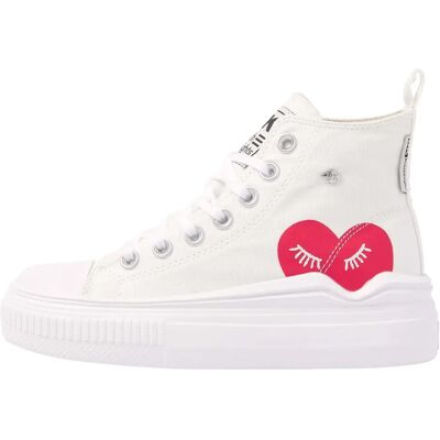 Baskets femme British Knights Kaya Flow Mid Blanc 41 - Publicité Baskets femme British Knights Kaya Flow Mid Blanc 41 - Publicité