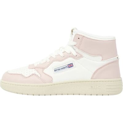 Baskets femme British Knights Noors Mid Blanc 40 - Publicité Baskets femme British Knights Noors Mid Blanc 40 - Publicité