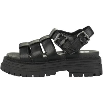 Sandales femme Buffalo Lennox Fisher Vegan Nappa Noir 41 - Publicité Sandales femme Buffalo Lennox Fisher Vegan Nappa Noir 41 - Publicité