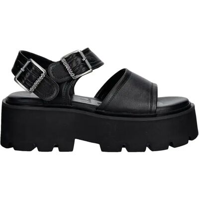 Sandales compensées femme Buffalo Brake Noir 40 - Publicité Sandales compensées femme Buffalo Brake Noir 40 - Publicité